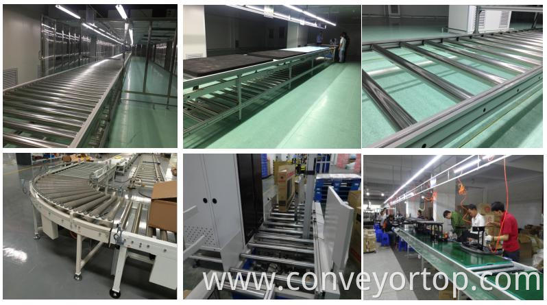 roller conveyor assembly line